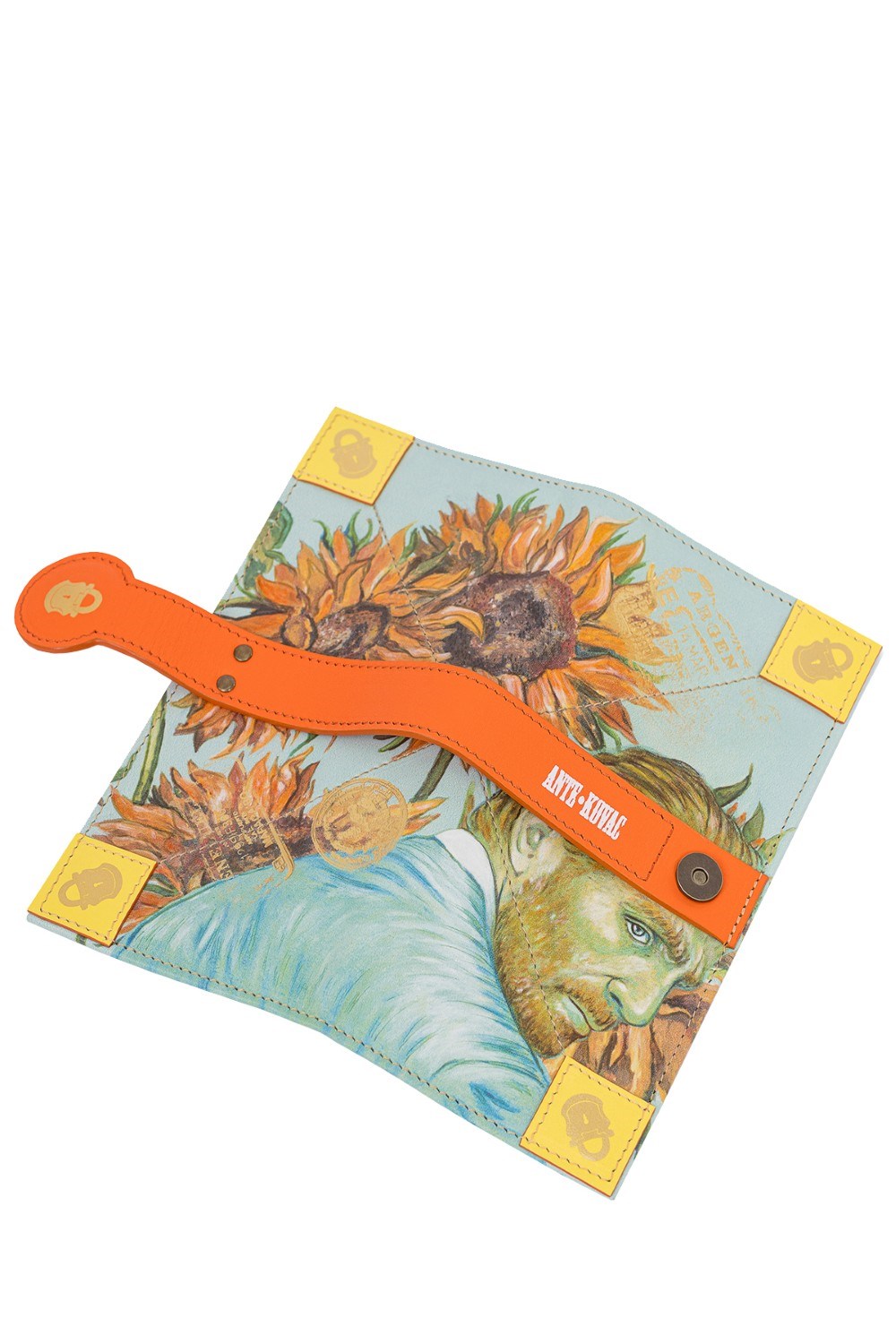 Портмоне "Подсолнухи для Mrs. Van Gold" - фото 87736