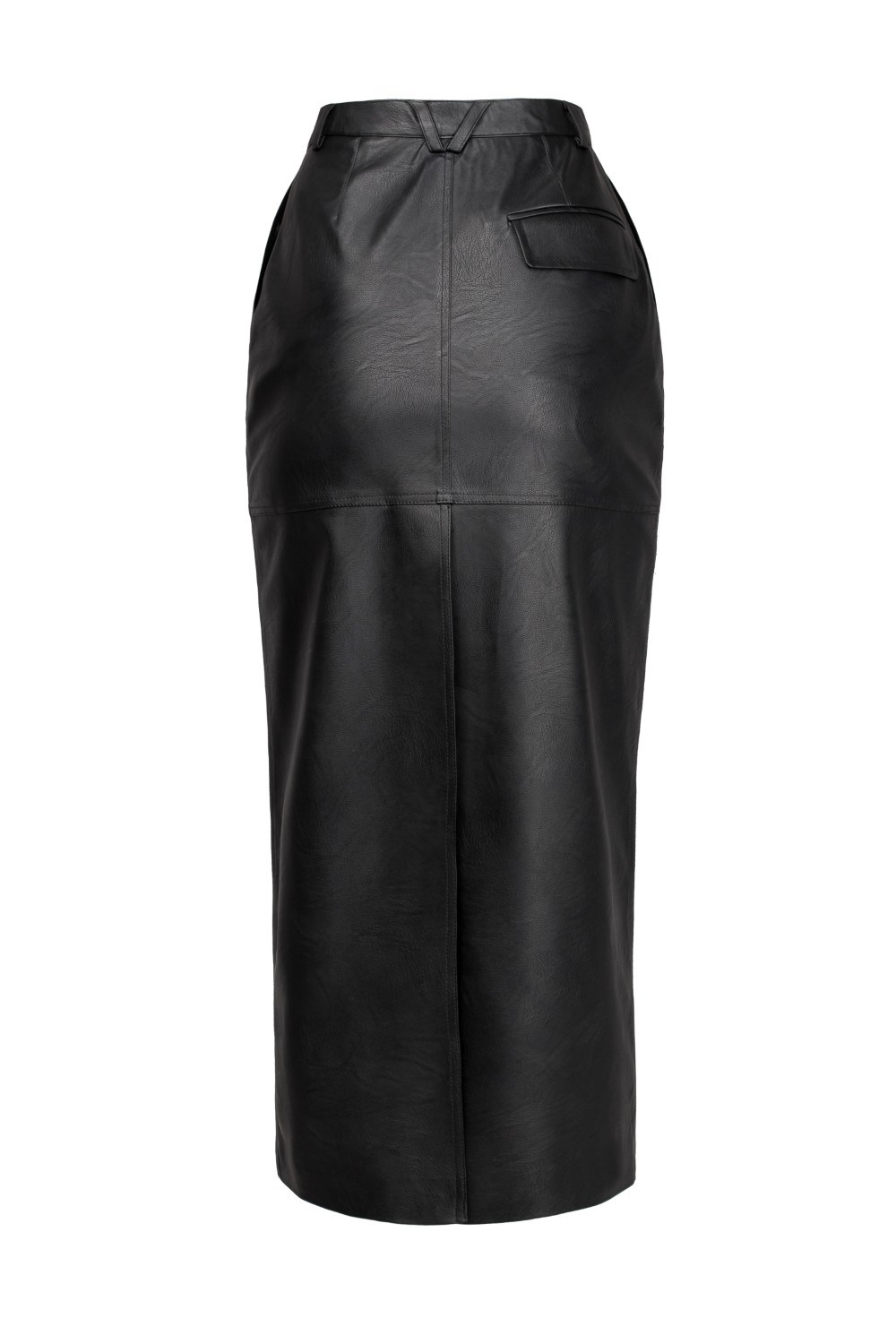 Юбка миди"Leather classic" - фото 87944