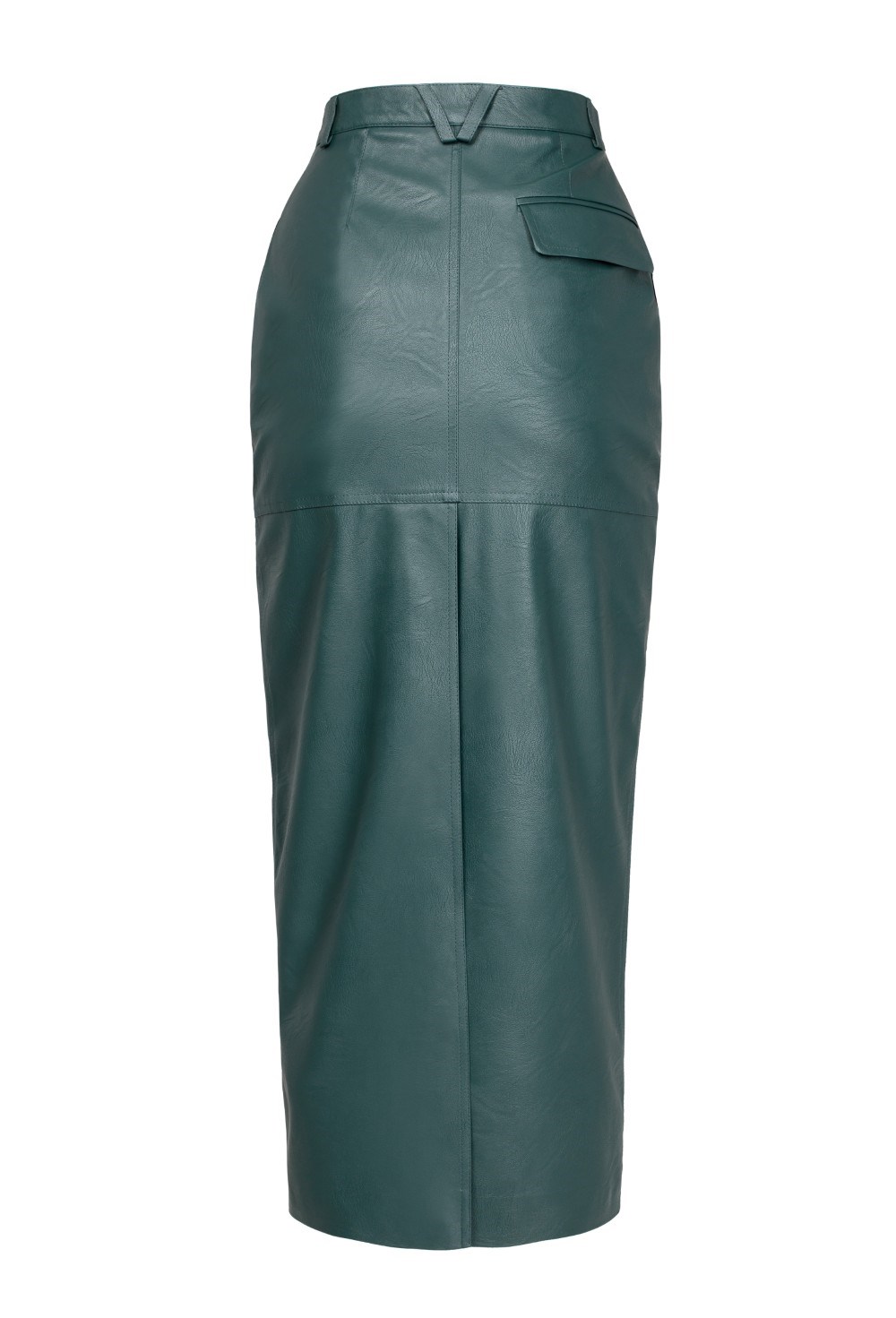 Юбка миди"Leather classic" - фото 87947