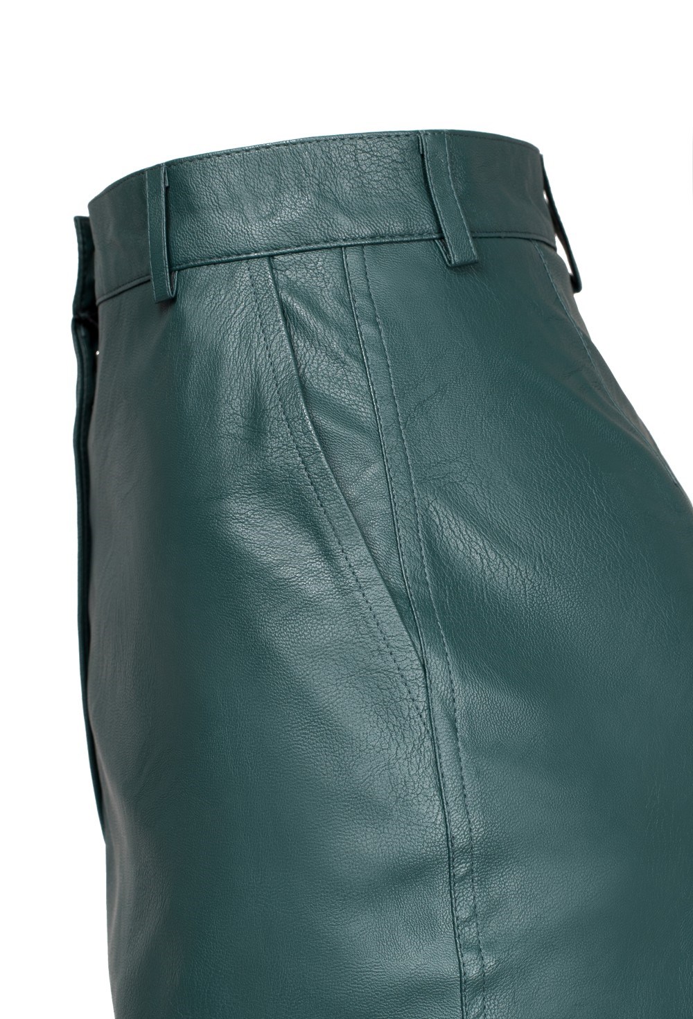 Юбка миди"Leather classic" - фото 87948