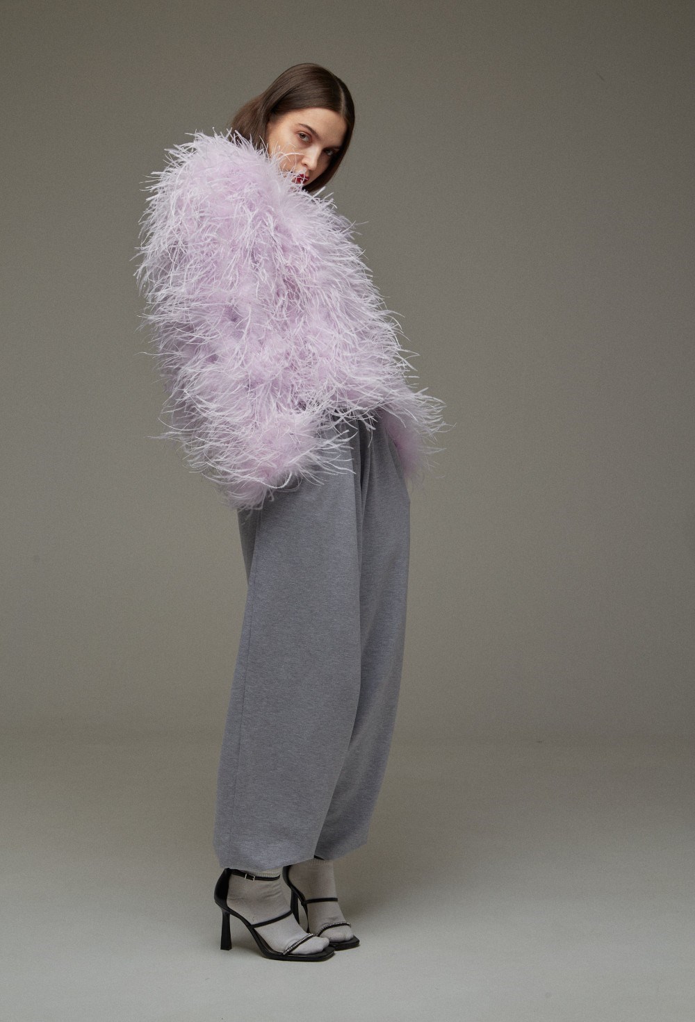 Жакет из пера страуса “Lilo” - фото 88706