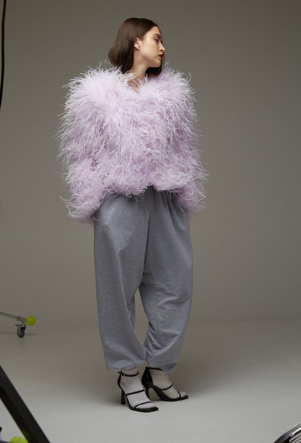 Жакет из пера страуса “Lilo” - фото 88707