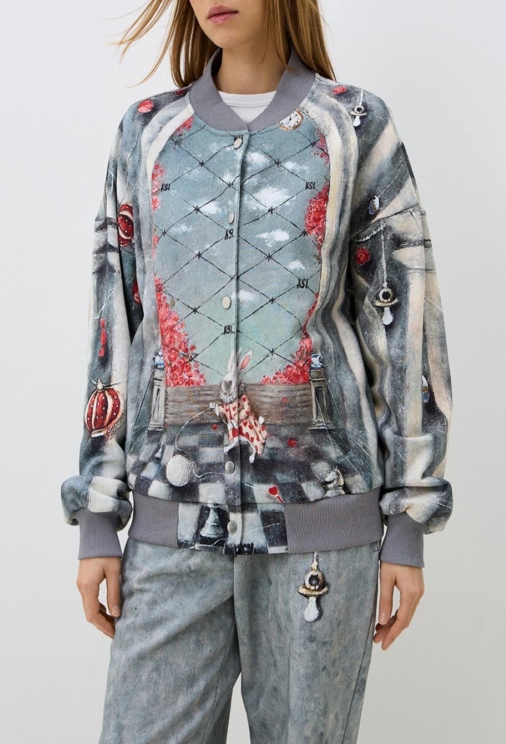 Бомбер с подкладом "rabbit" - фото 88775