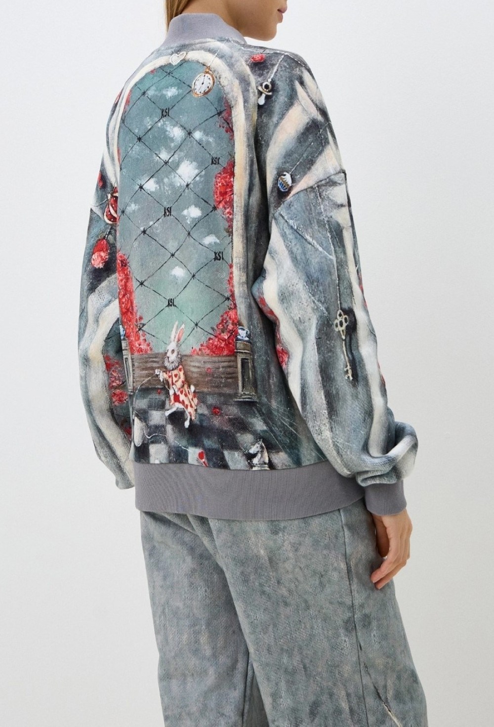 Бомбер с подкладом "rabbit" - фото 88777