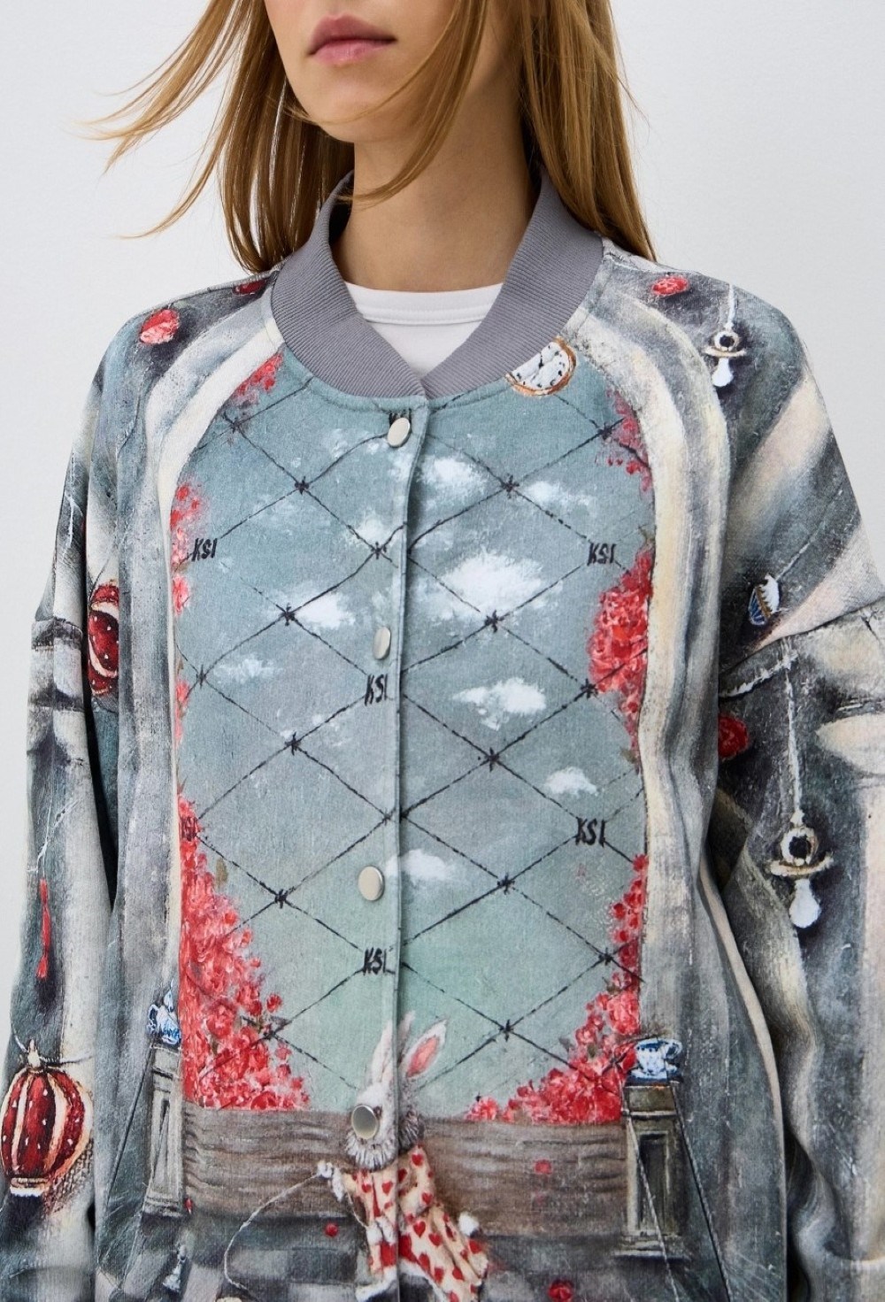 Бомбер с подкладом "rabbit" - фото 88779