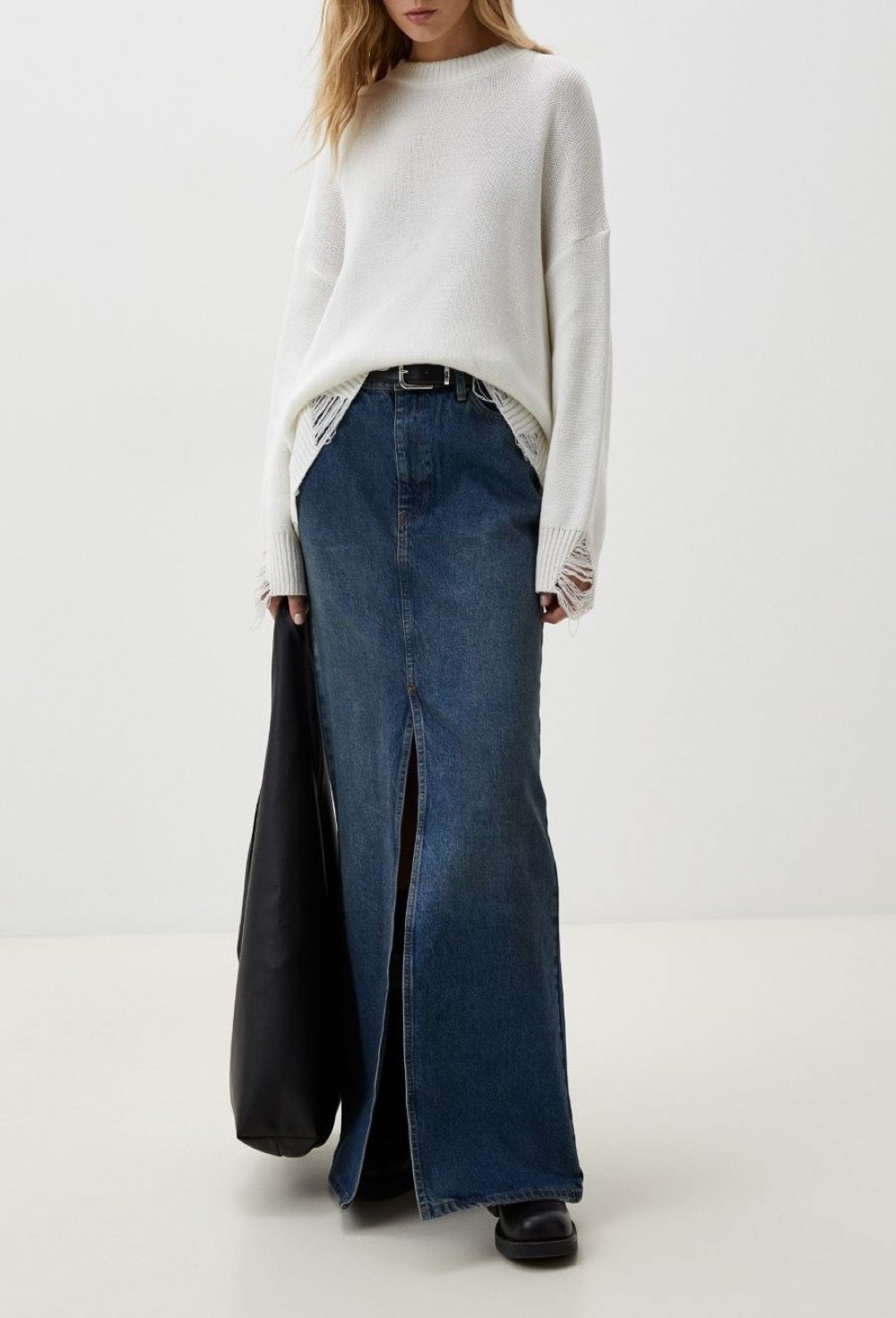 Джемпер "Паутинка рваная" - фото 88821