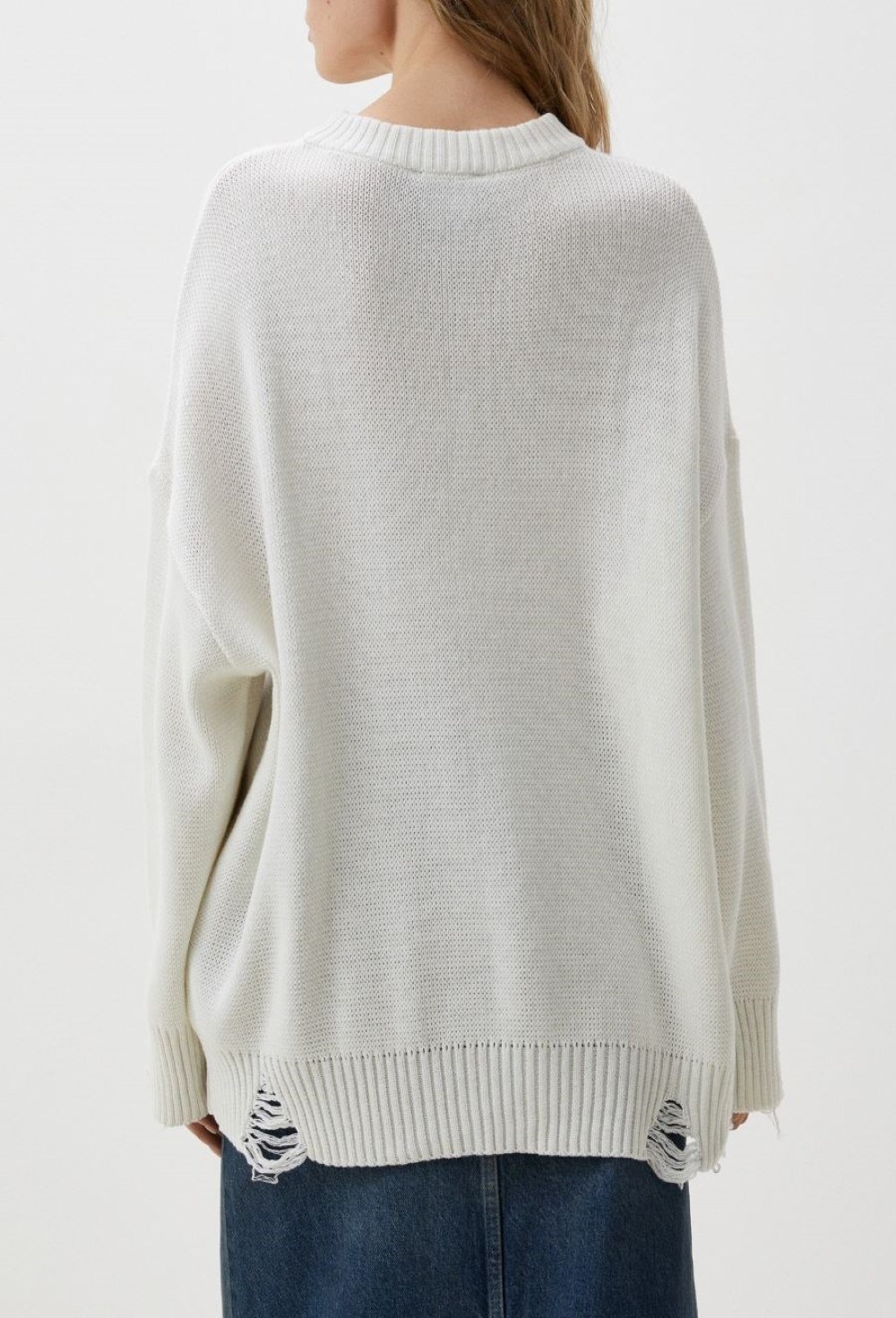 Джемпер "Паутинка рваная" - фото 88822