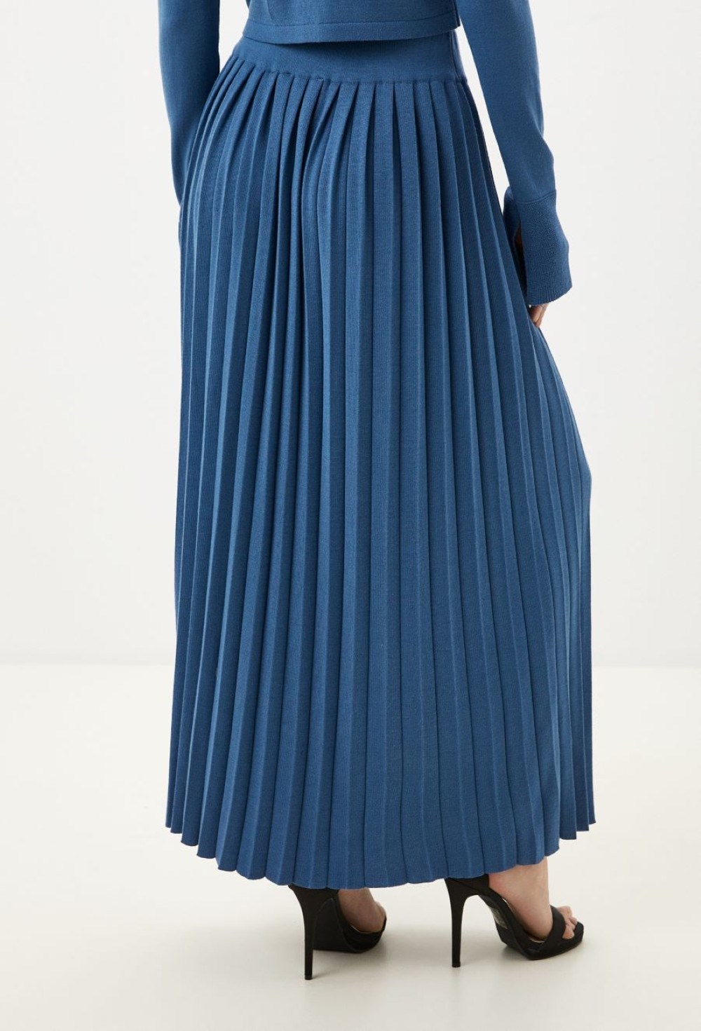 Юбка макси плиссе "Premium" silk - фото 88897