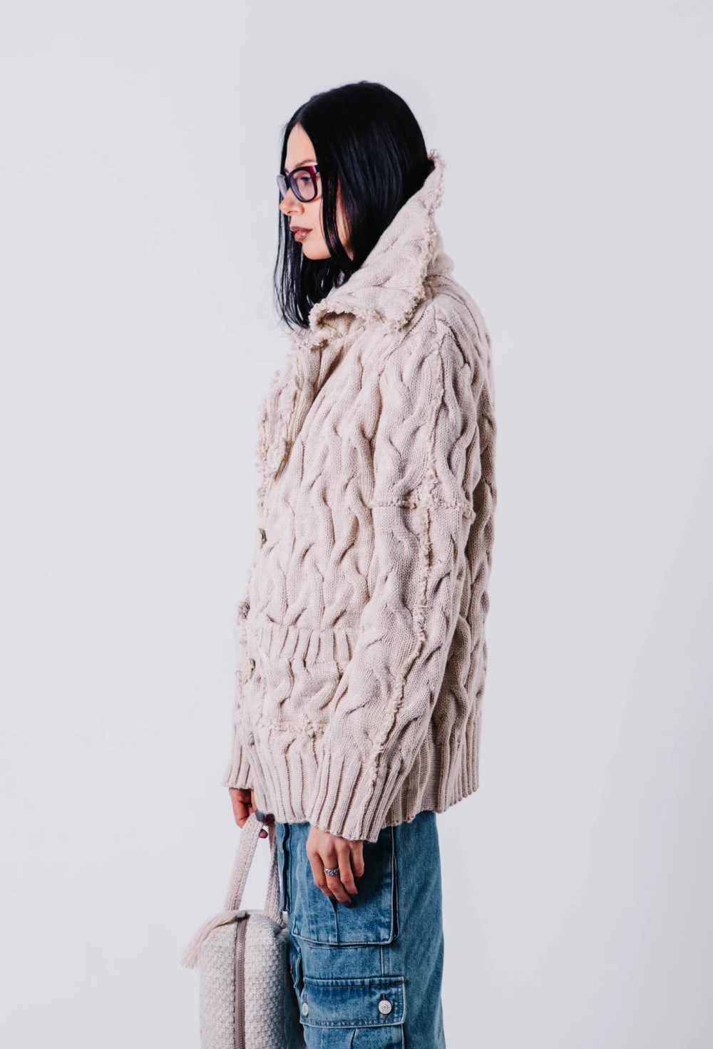 Жакет с косами - фото 88966