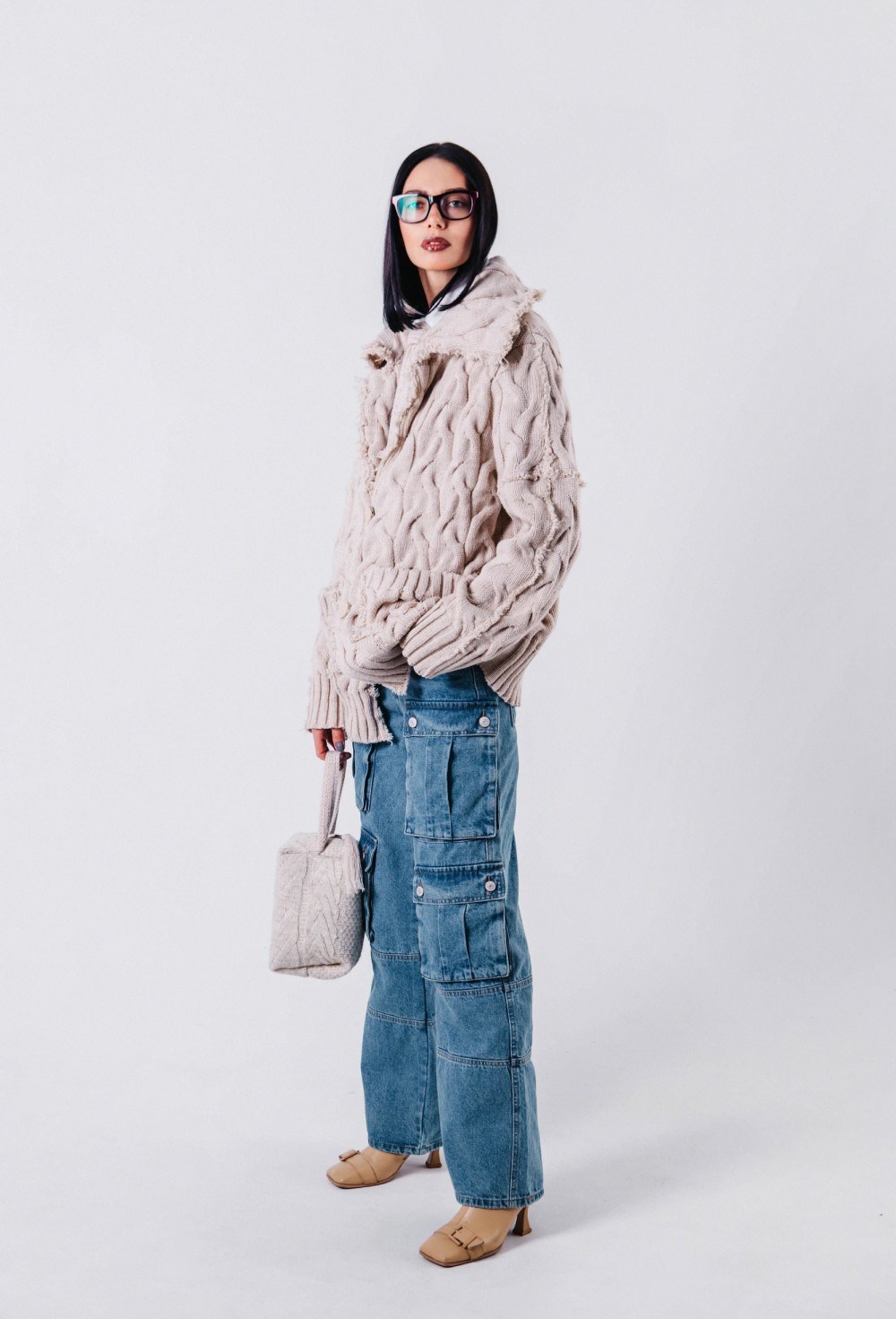 Жакет с косами - фото 88968