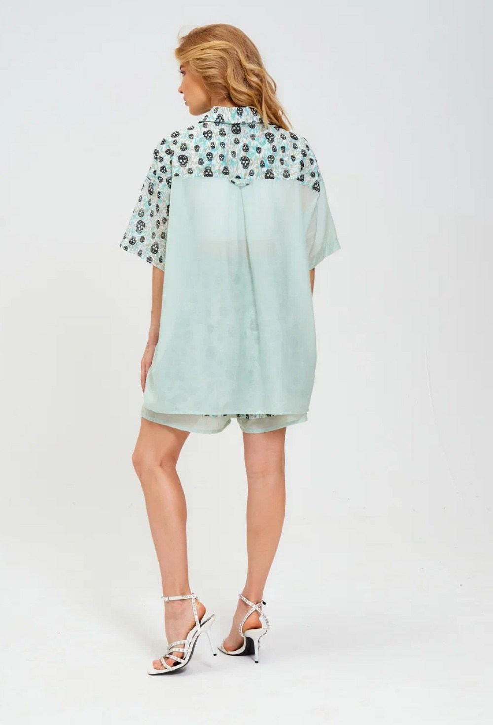 Рубашка с черепами - фото 88989