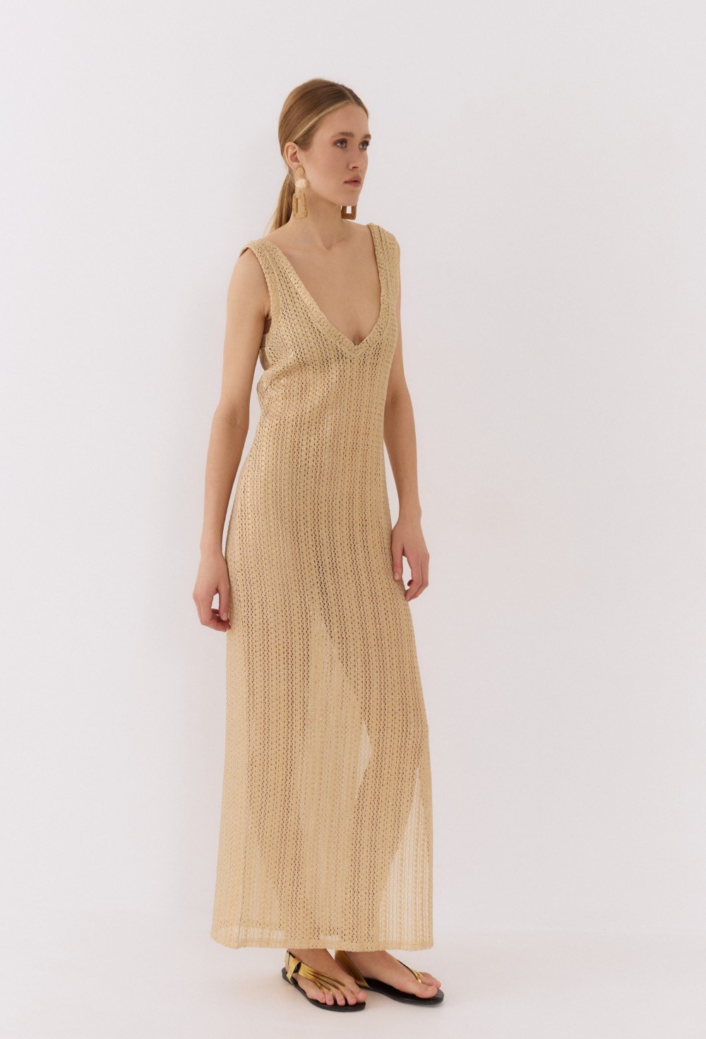 Платье-кольчуга - фото 89017