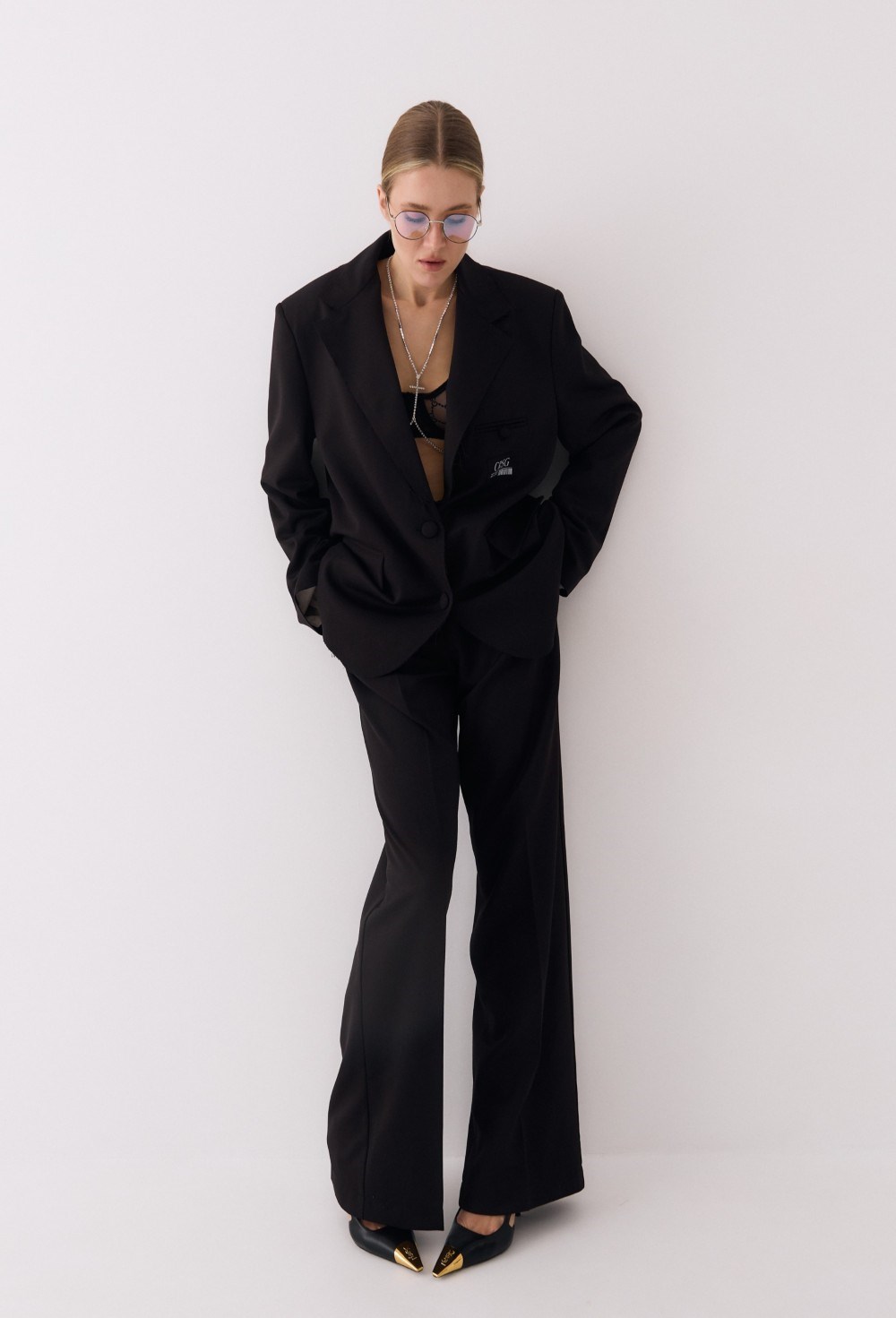 Жакет Classic с необработанным краем - фото 89034