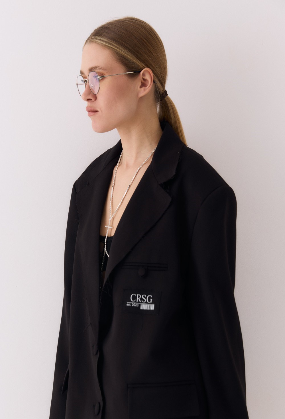 Жакет Classic с необработанным краем - фото 89035