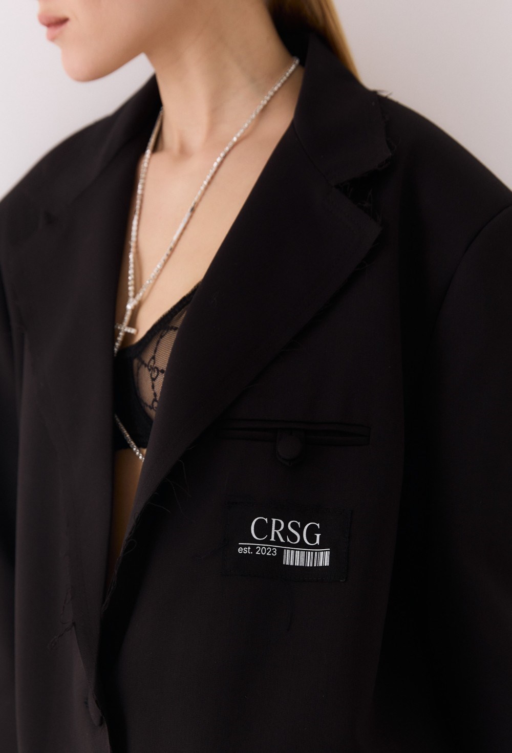 Жакет Classic с необработанным краем - фото 89036