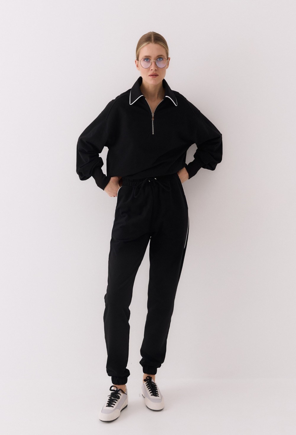 Джоггеры с кантом - фото 89048