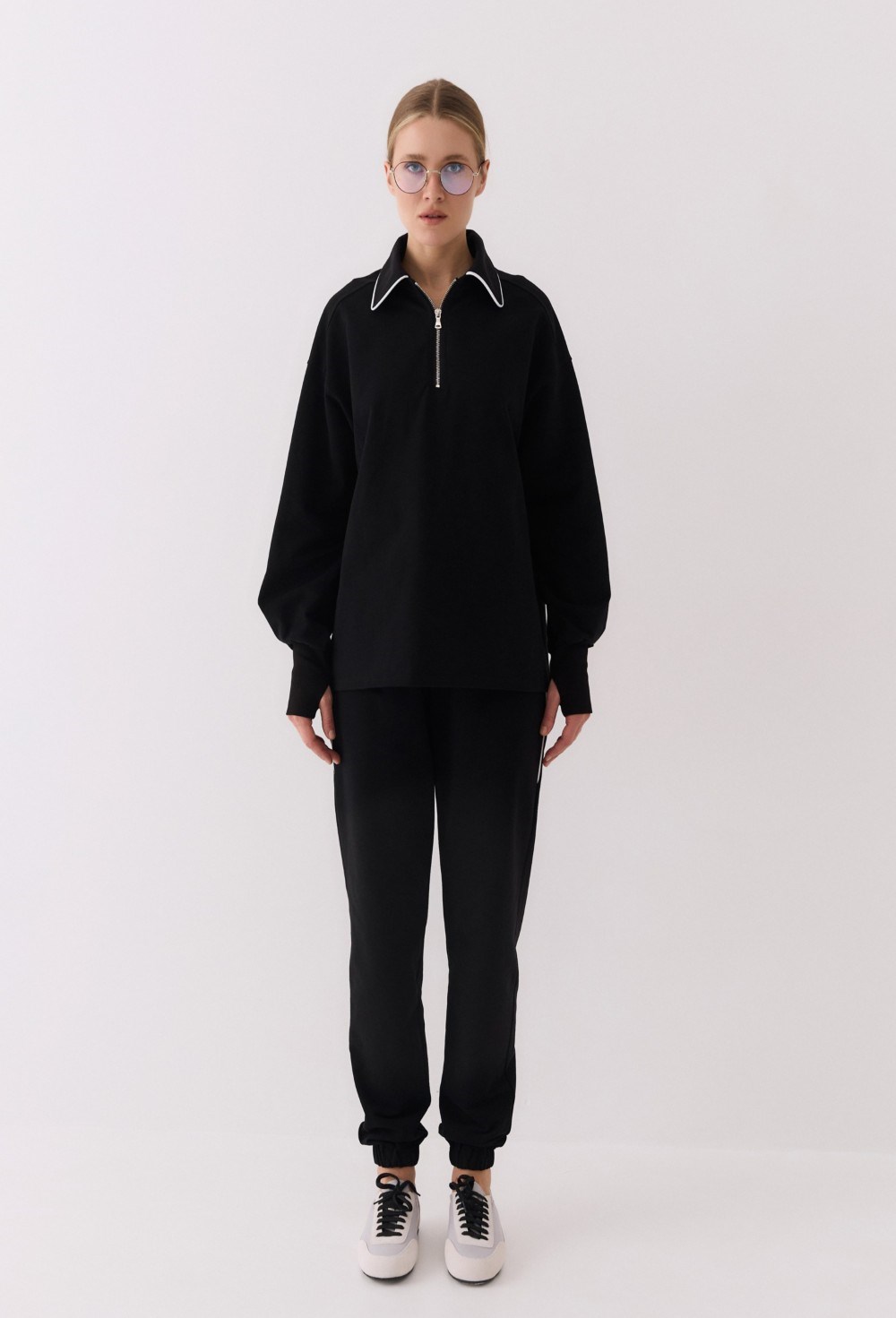 Джоггеры с кантом - фото 89056