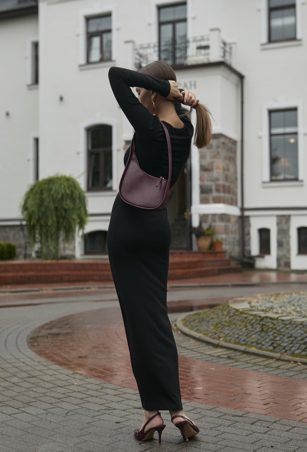 Платье Skims с длинным рукавом - фото 89069