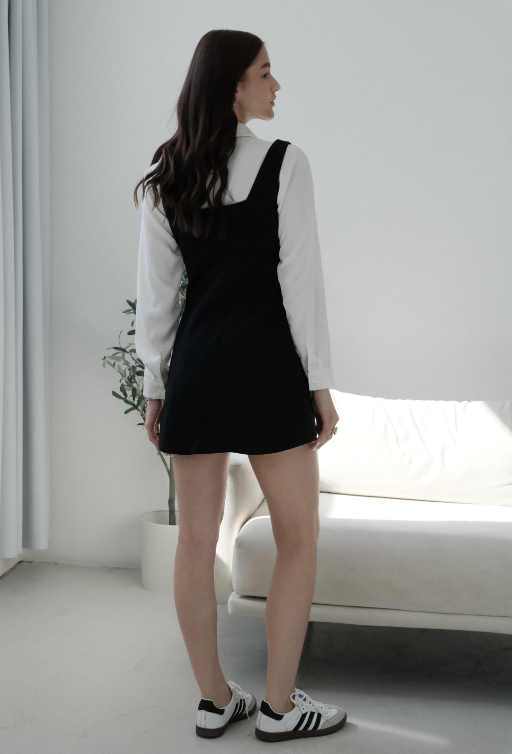 Платье мини А-силуэта - фото 89079