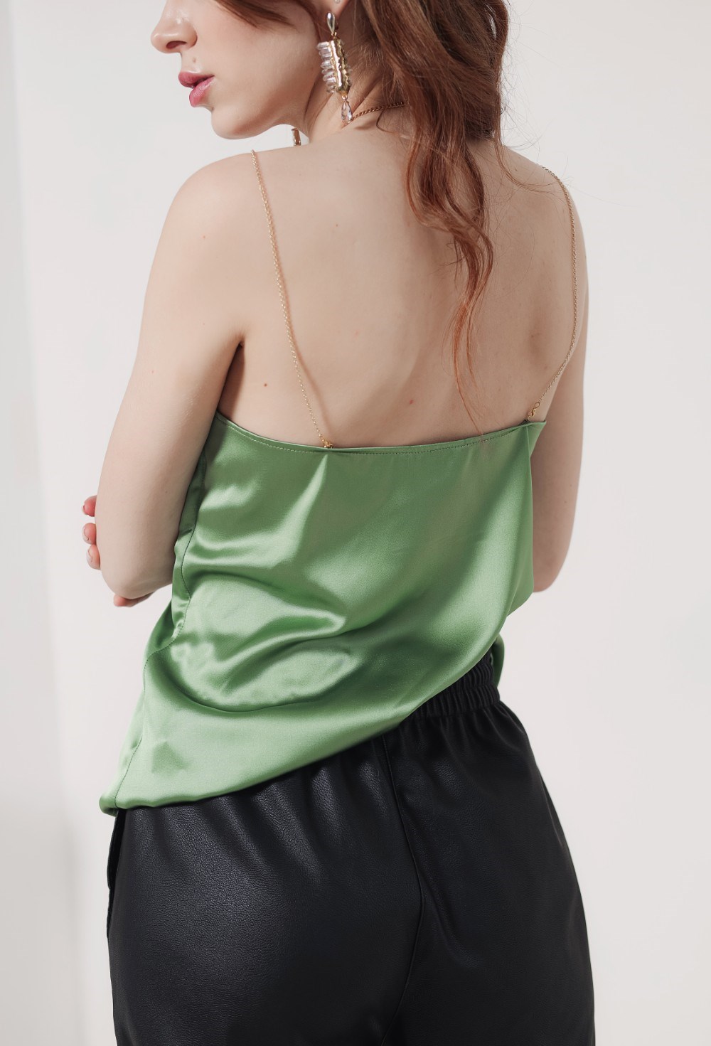 Топ на цепочках "Олива" - фото 89333