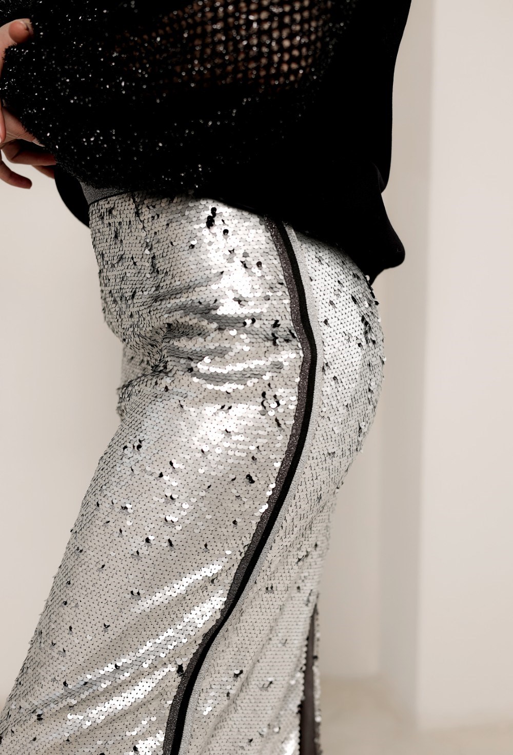 Юбка "Черное серебро" - фото 89371