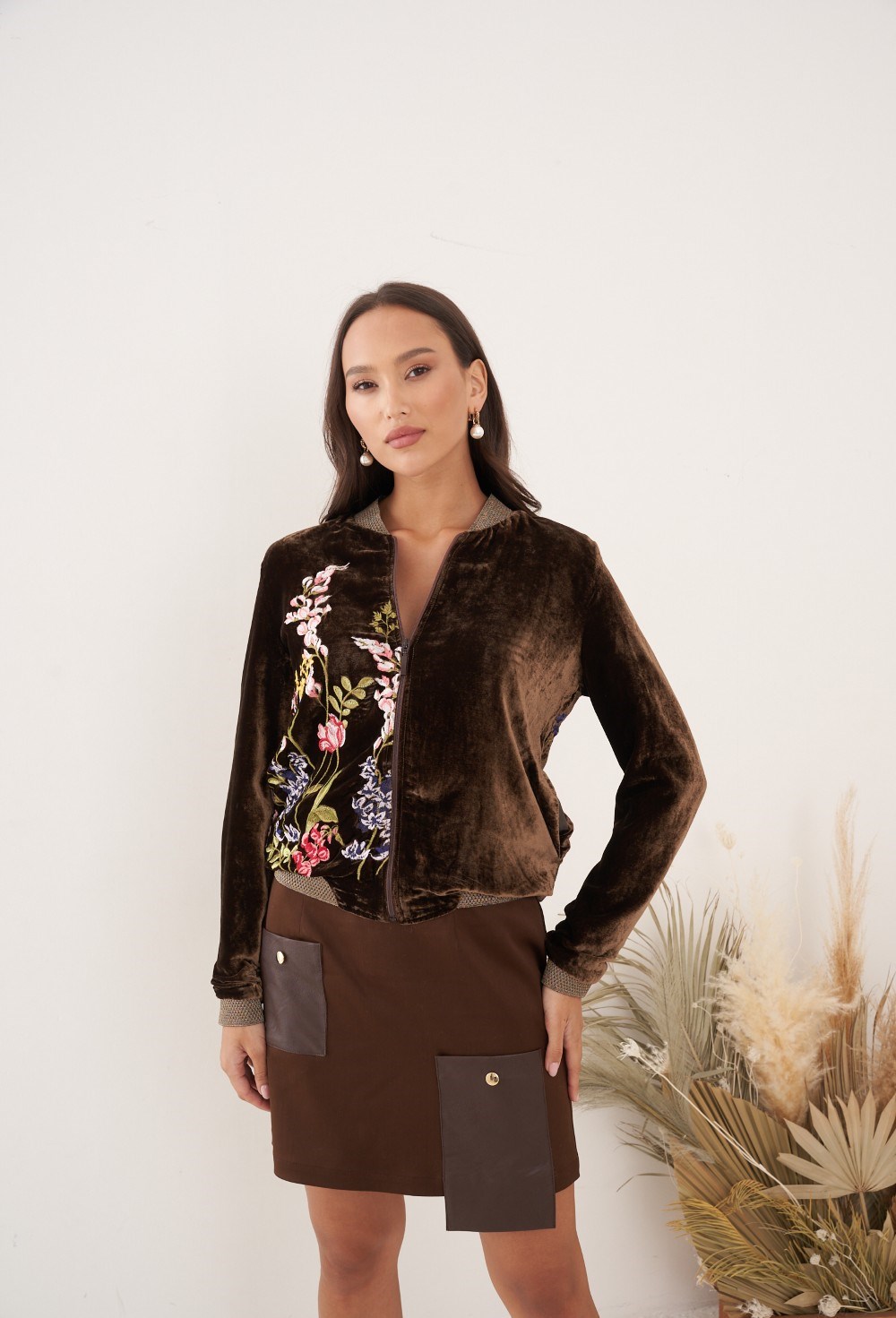 Юбка с карманами - фото 89388