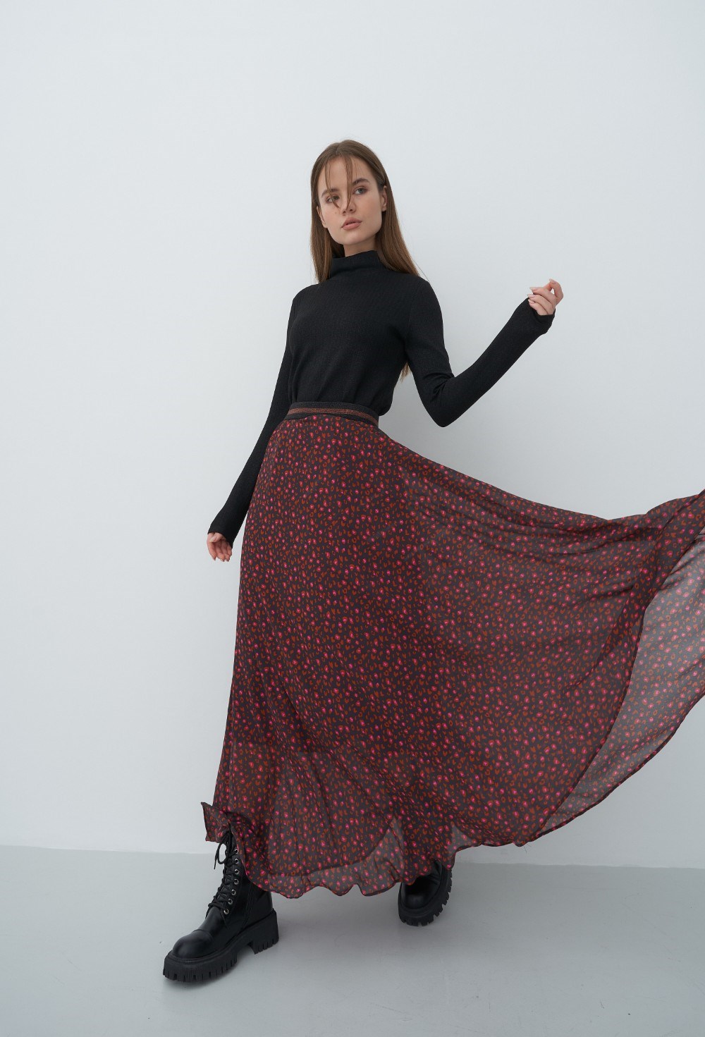 Юбка макси "Роза" - фото 89403