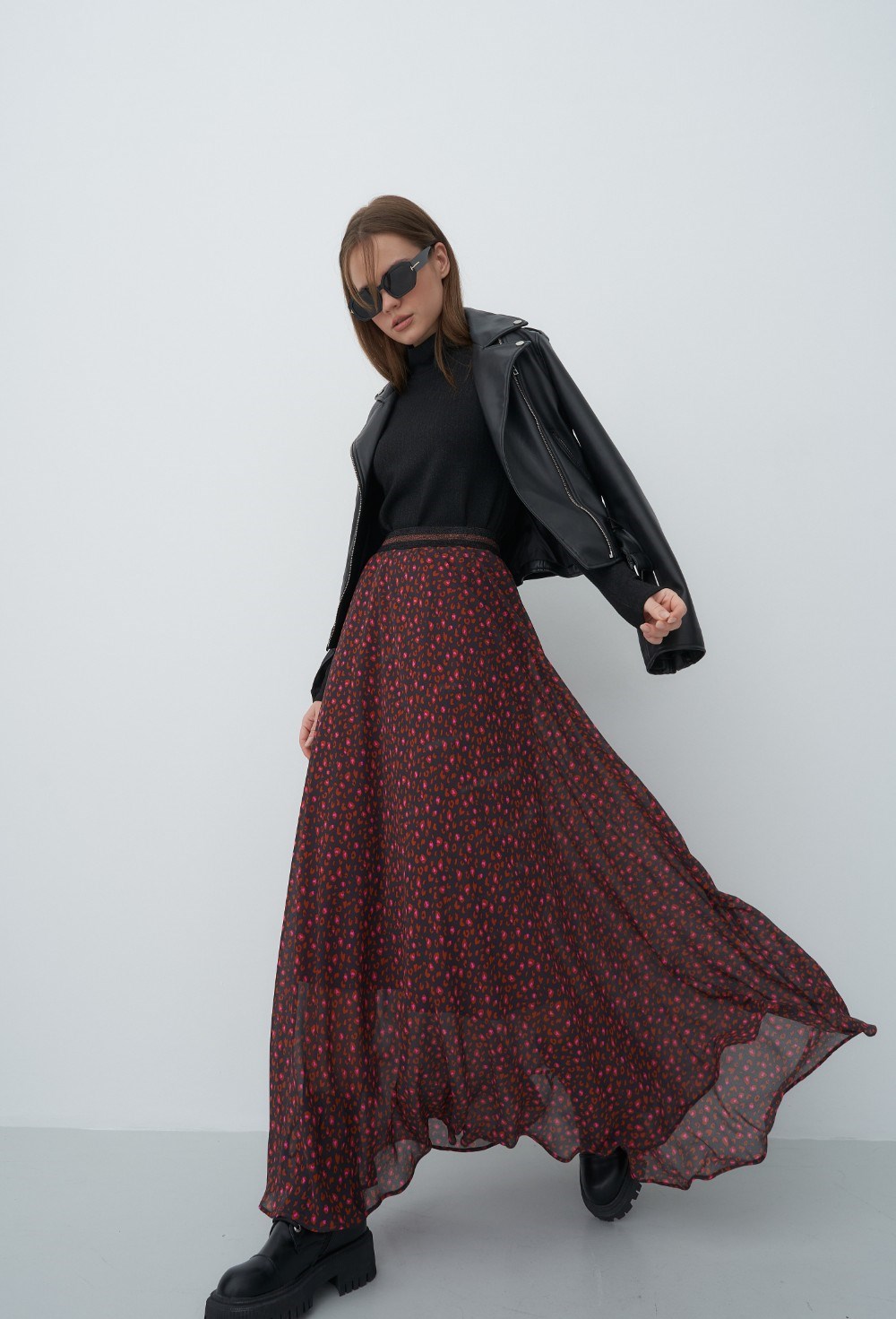 Юбка макси "Роза" - фото 89405