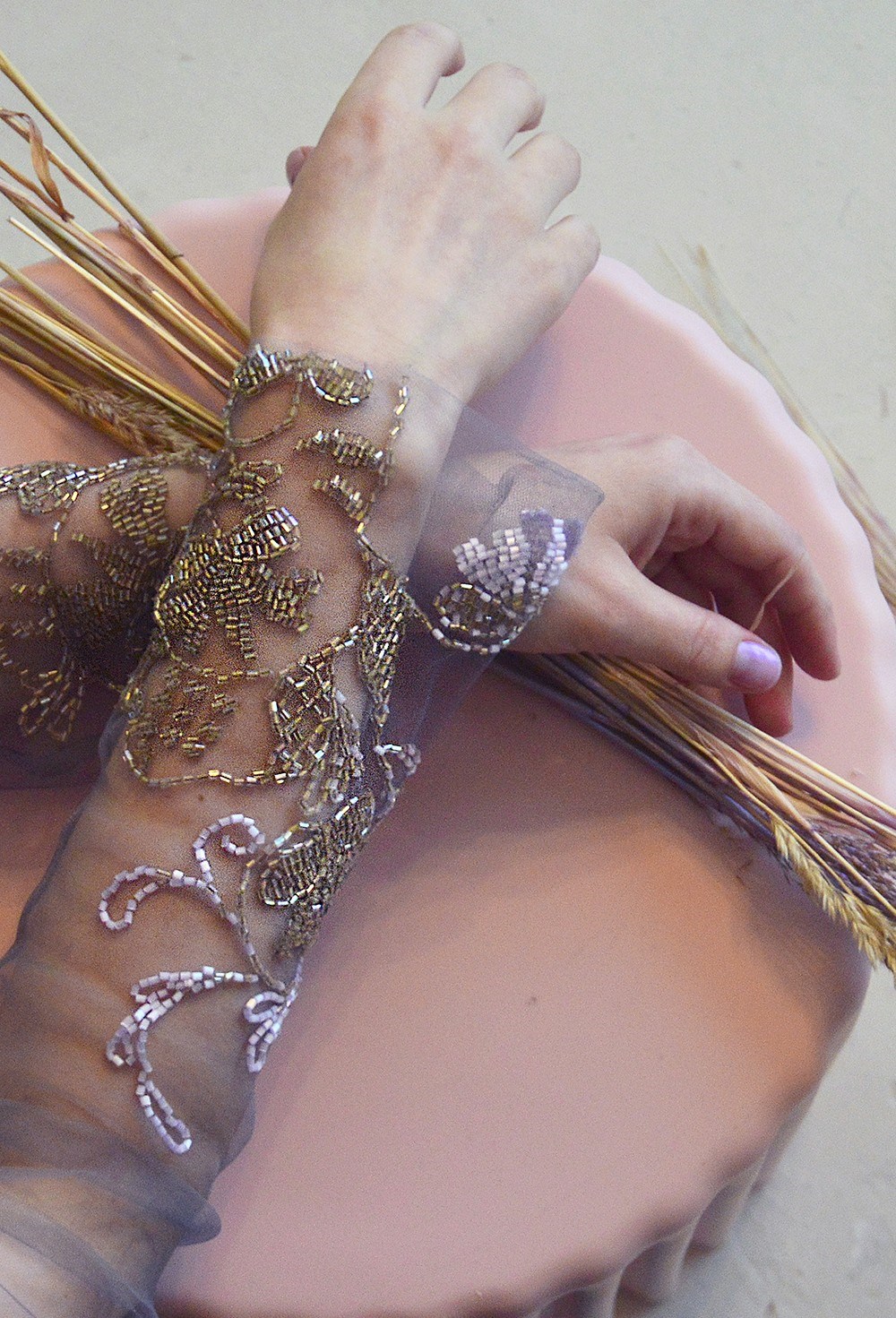 Платье Любовь - золото - фото 89881