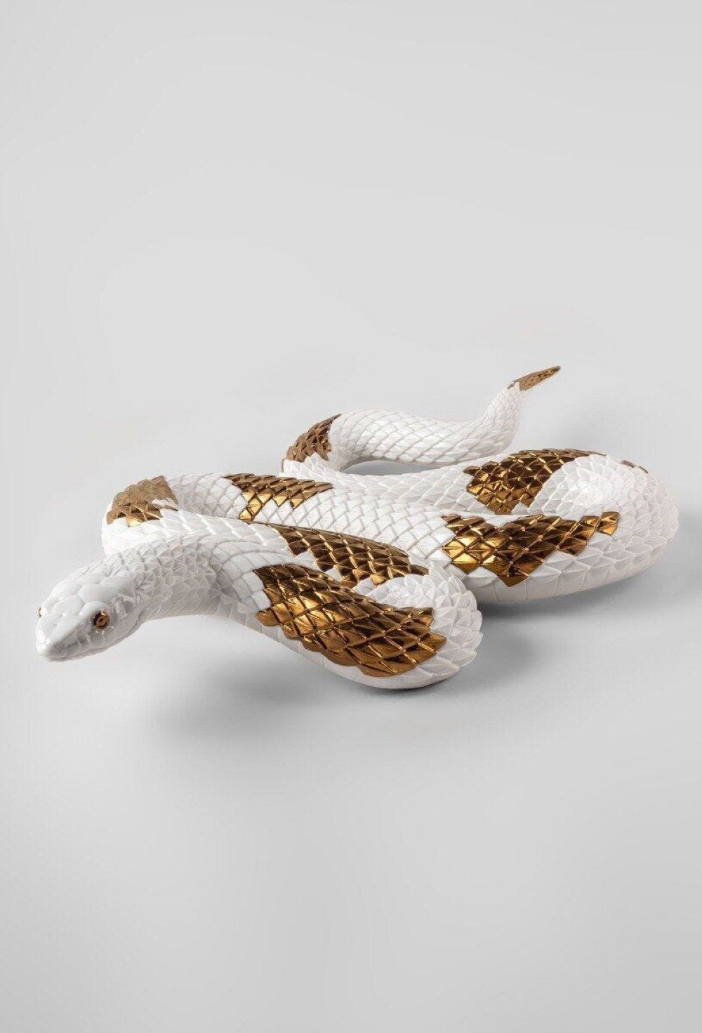Фиугрка SNAKE, WHITE - COPPER - фото 90813