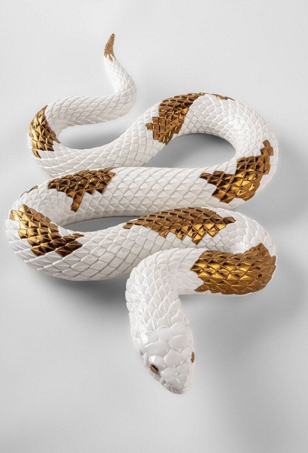 Фиугрка SNAKE, WHITE - COPPER - фото 90814