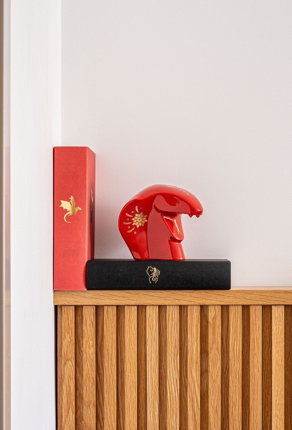 Фиугрка SNAKE, RED-GOLD - фото 90837