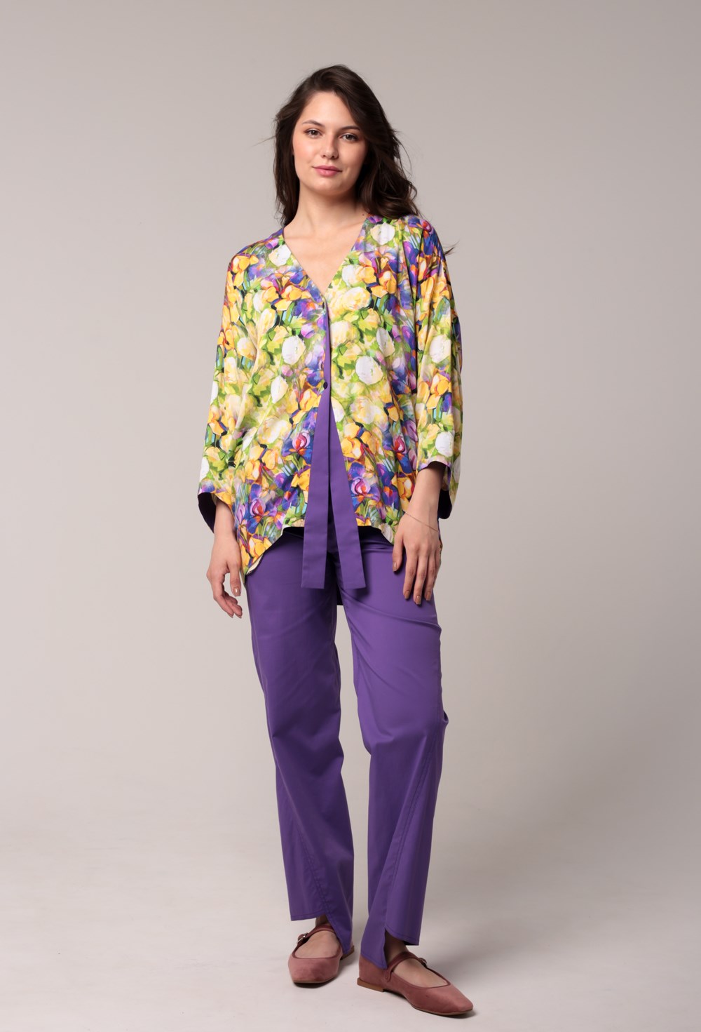 Брюки из хлопка - фото 91059