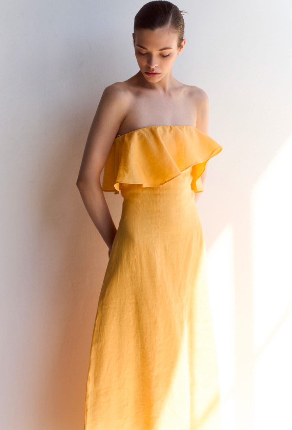 Платье-комбинация из шелка - фото 91325