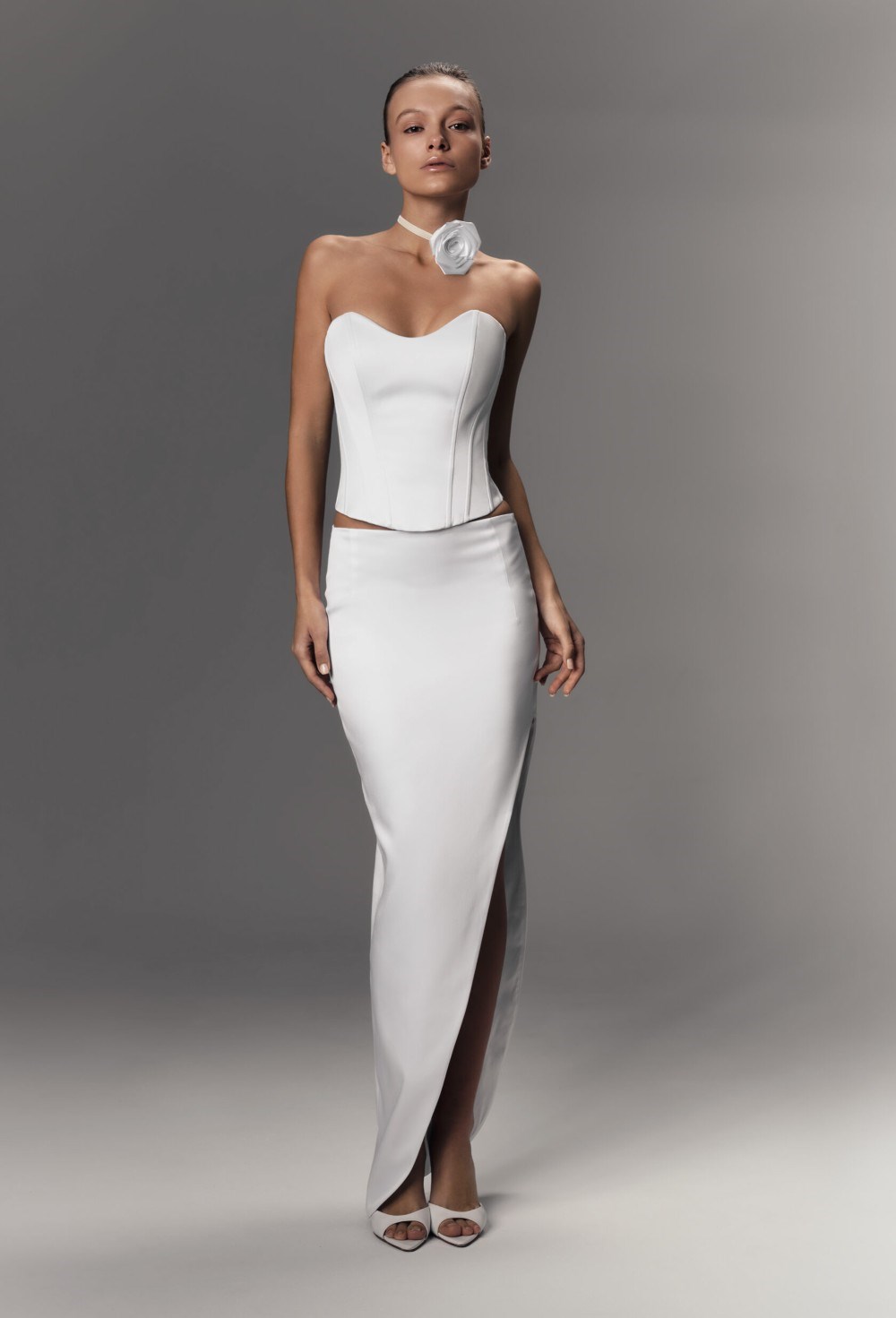 Юбка с ассиметричным вырезом - фото 91392