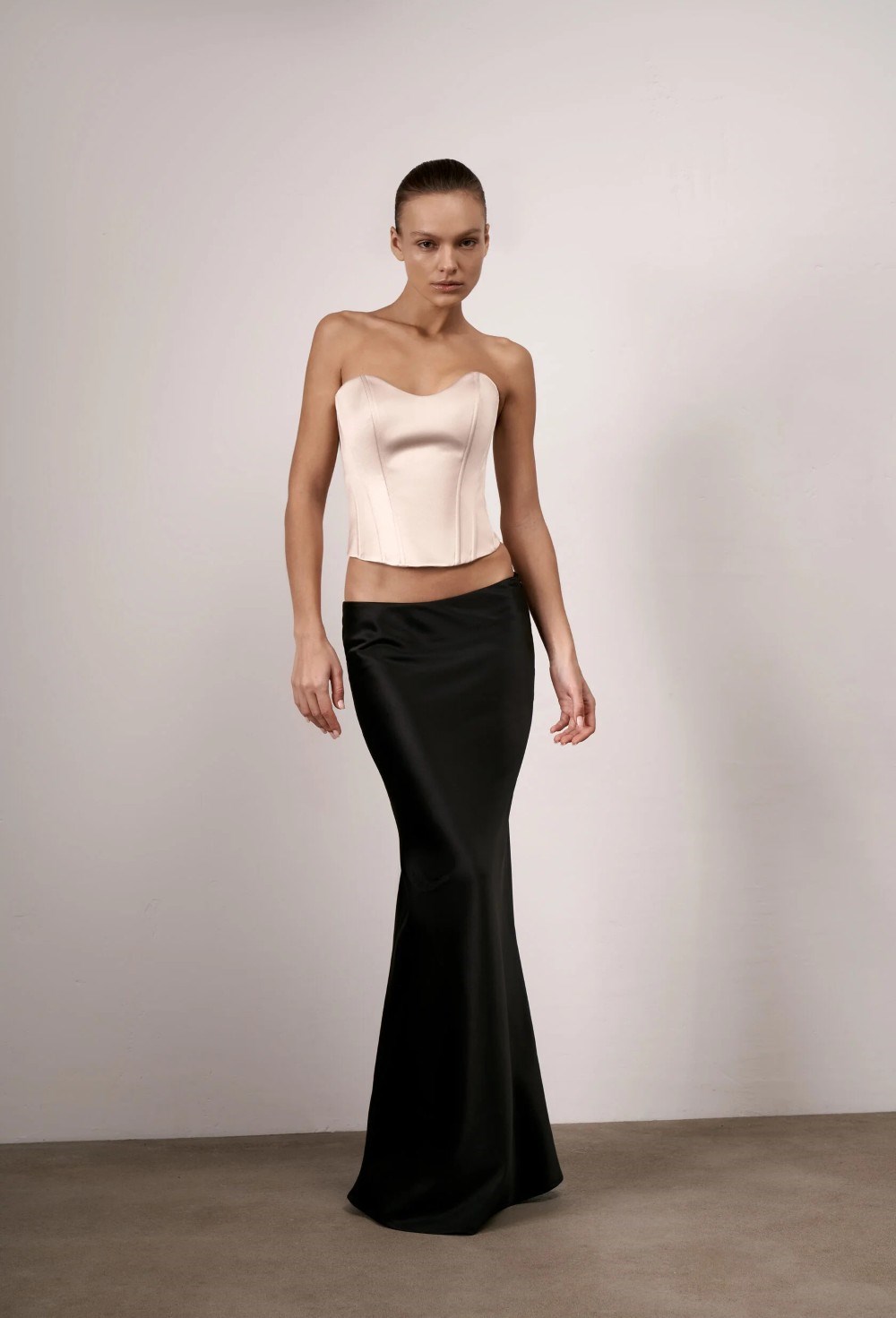 Юбка макси на средней посадке - фото 91421