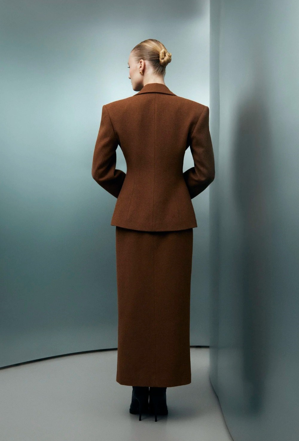 Пальто-жакет укороченное - фото 91514