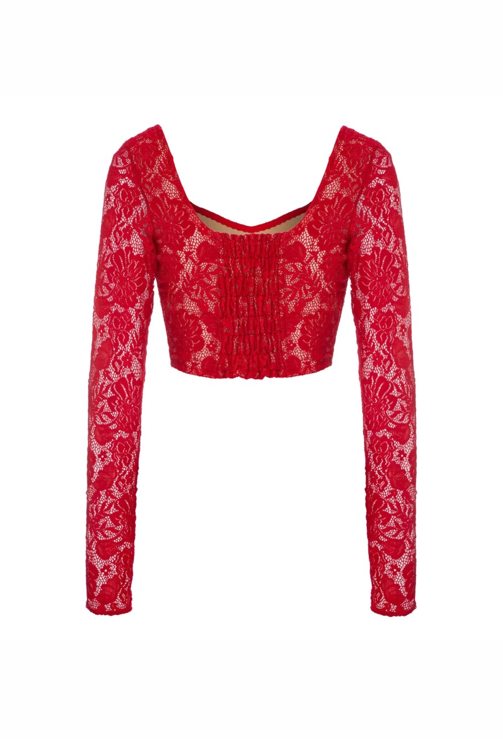 Корсет Guipure red - фото 91522