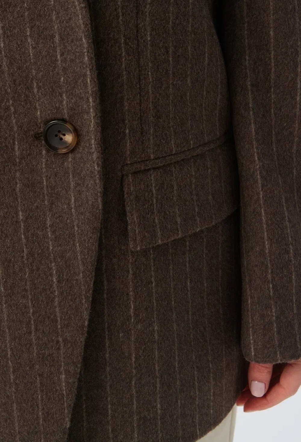 Пальто ассиметрия - фото 91577