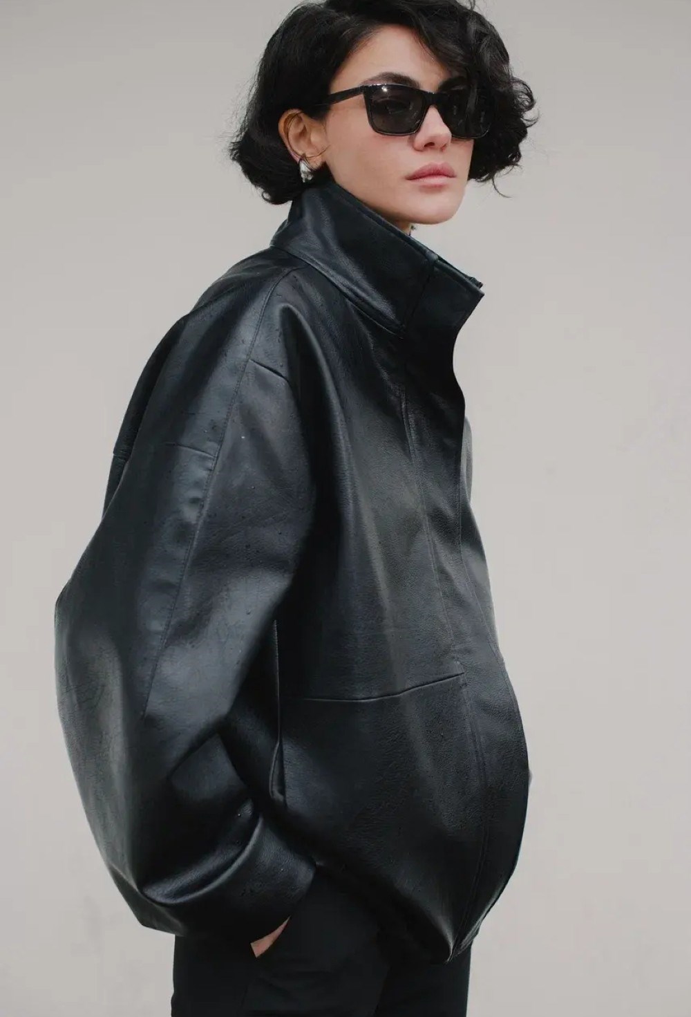 Куртка из экокожи - фото 91596