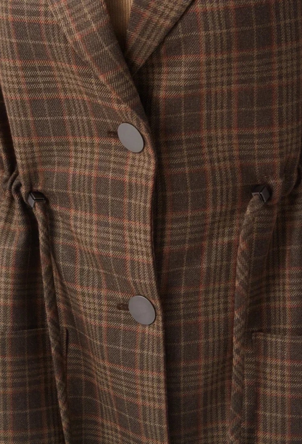 Жакет клетка на кулиске - фото 91627