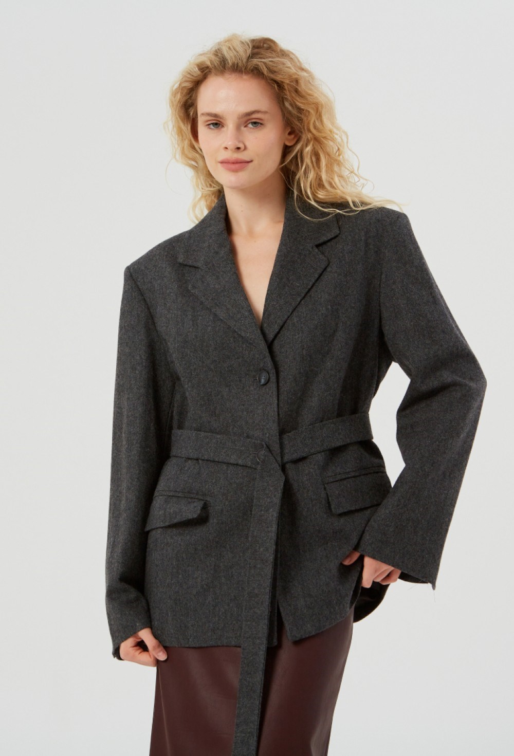 Жакет текстурный - фото 91643