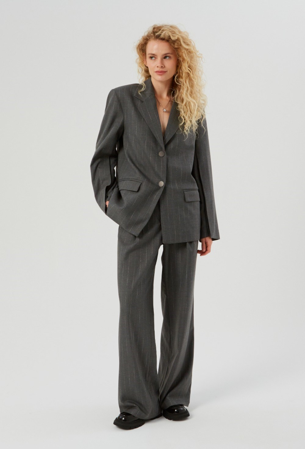 Брюки свободного кроя - фото 91663