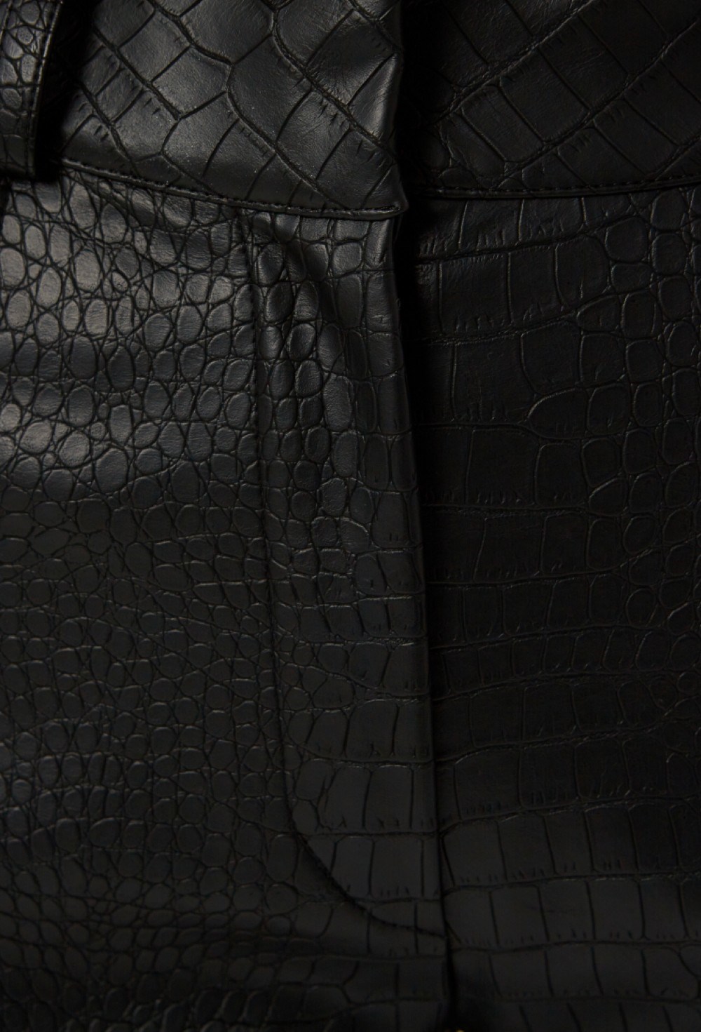 Брюки из экокожи - фото 91681