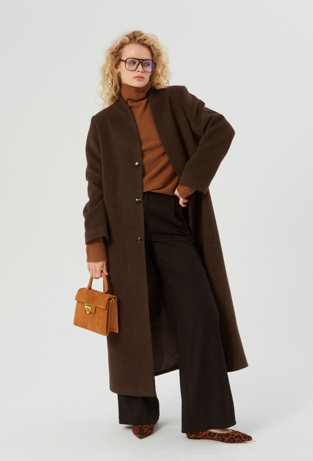 Брюки свободного кроя - фото 91685