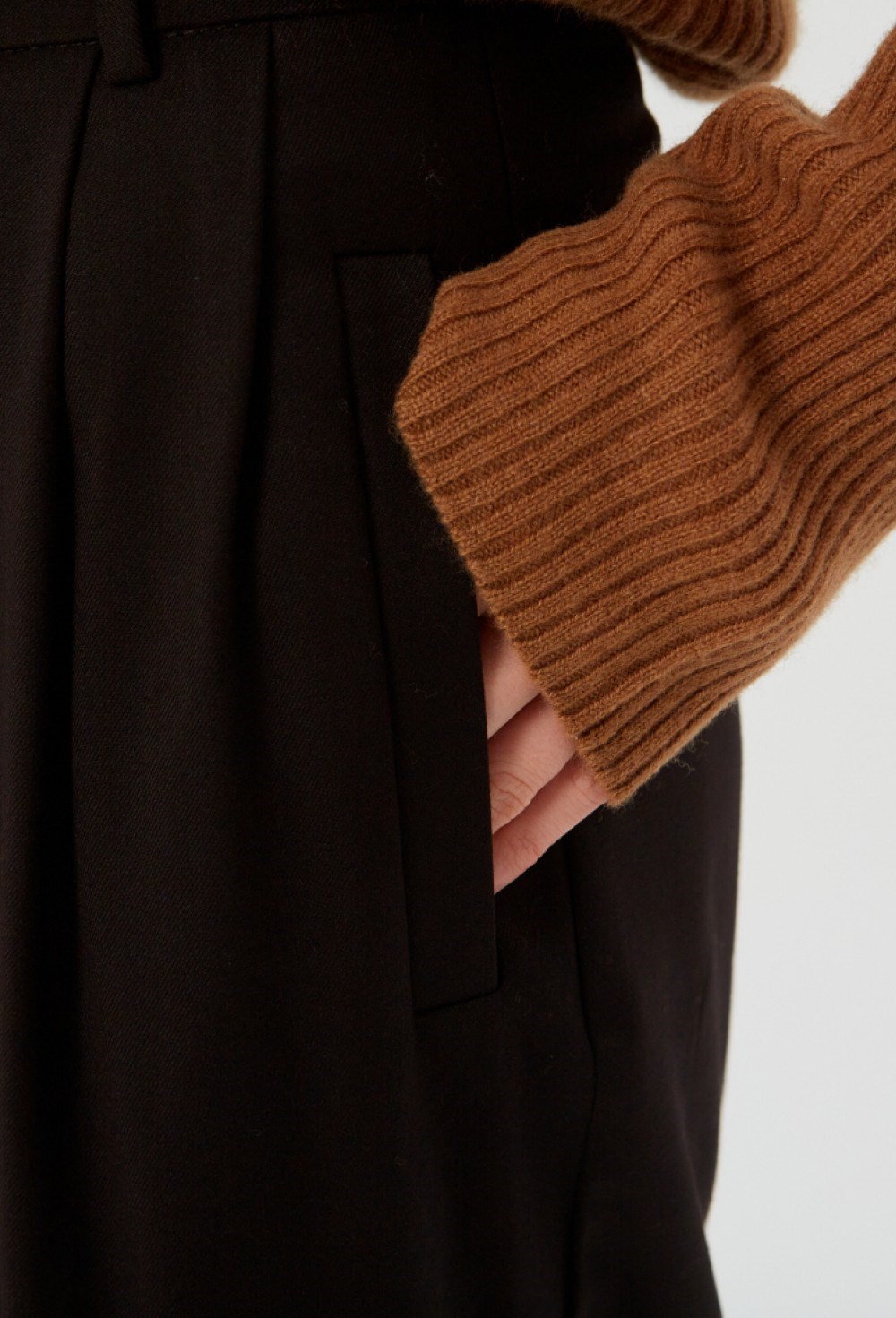 Брюки свободного кроя - фото 91686