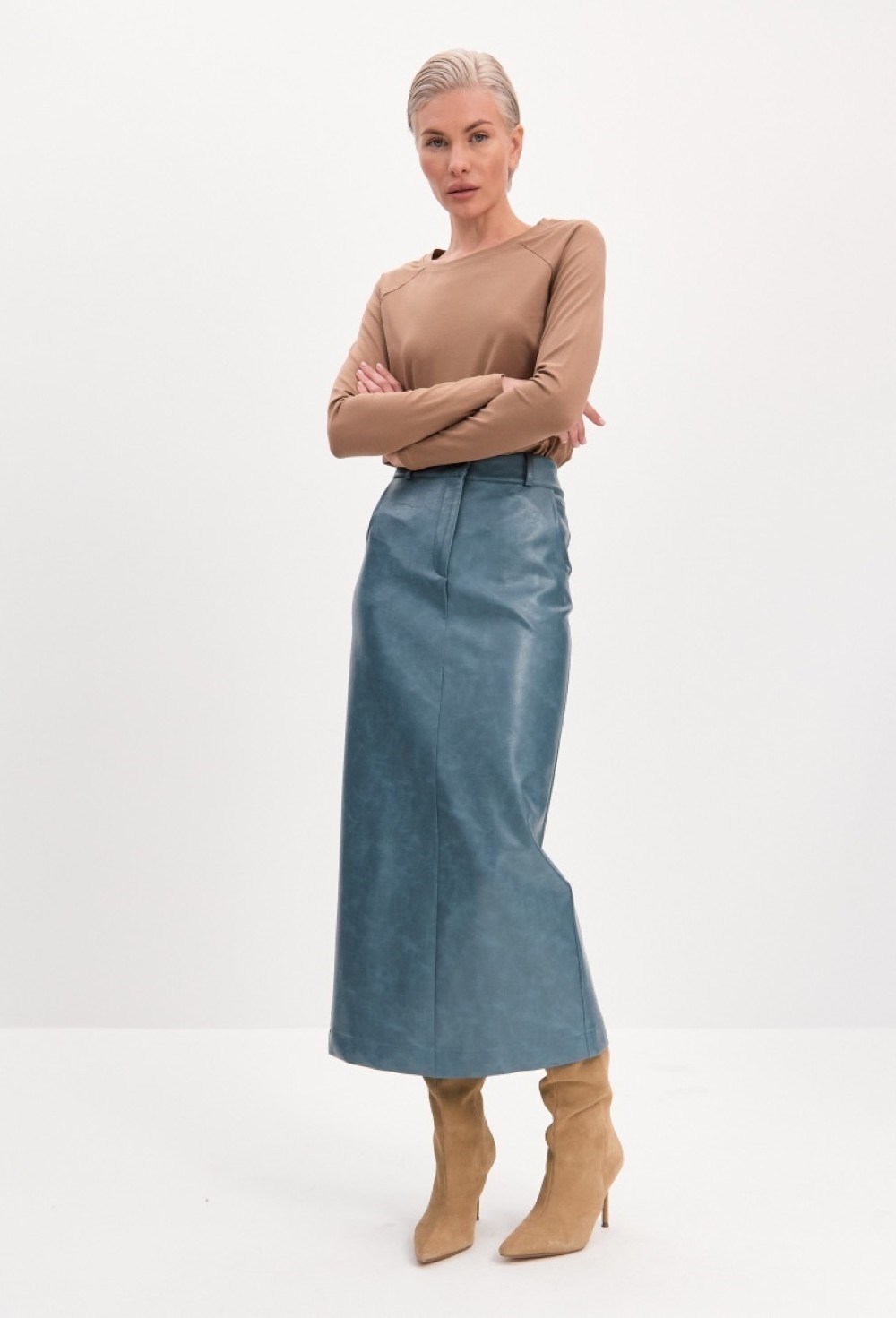 Брюки расклешенные - фото 91688