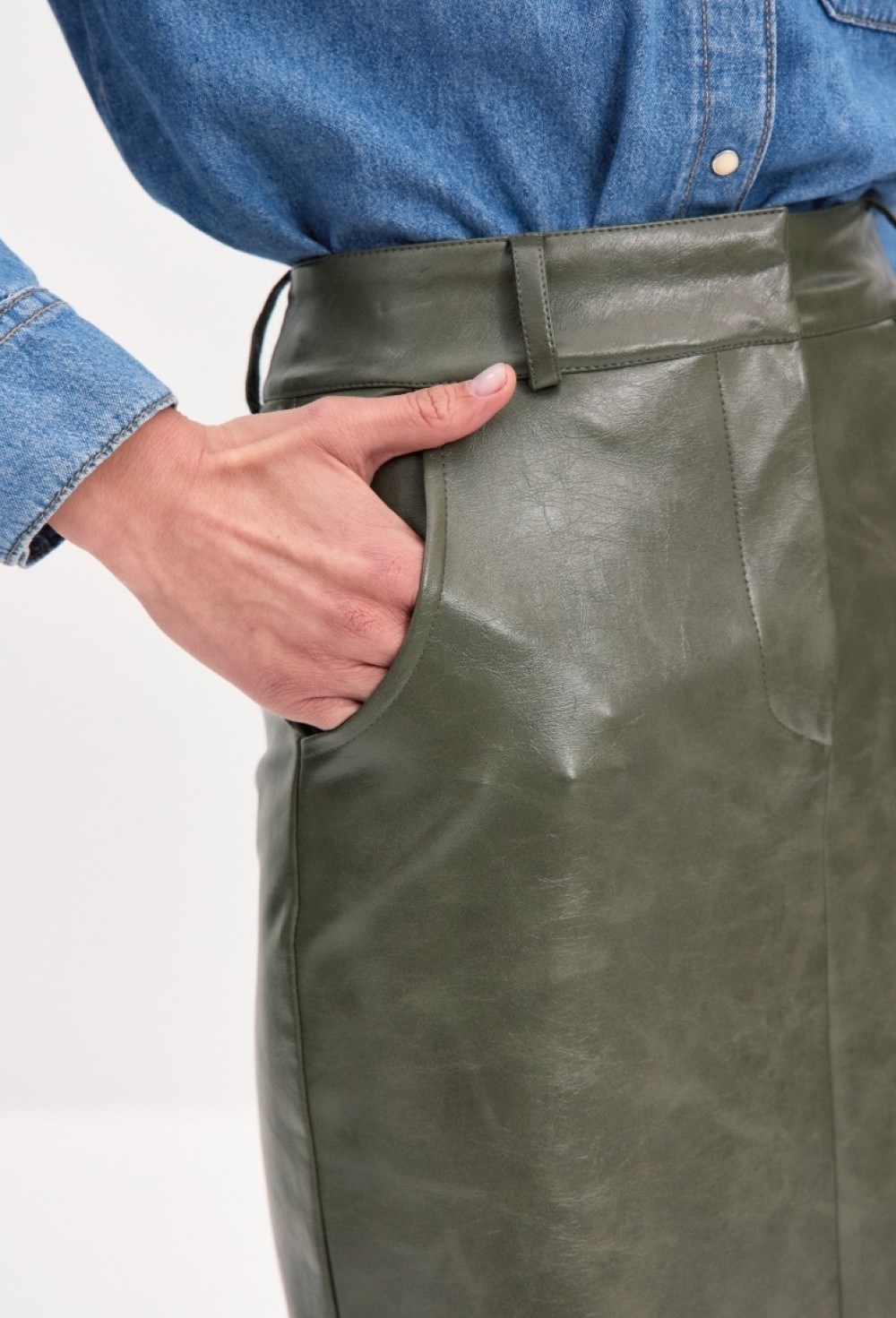 Юбка миди - фото 91695