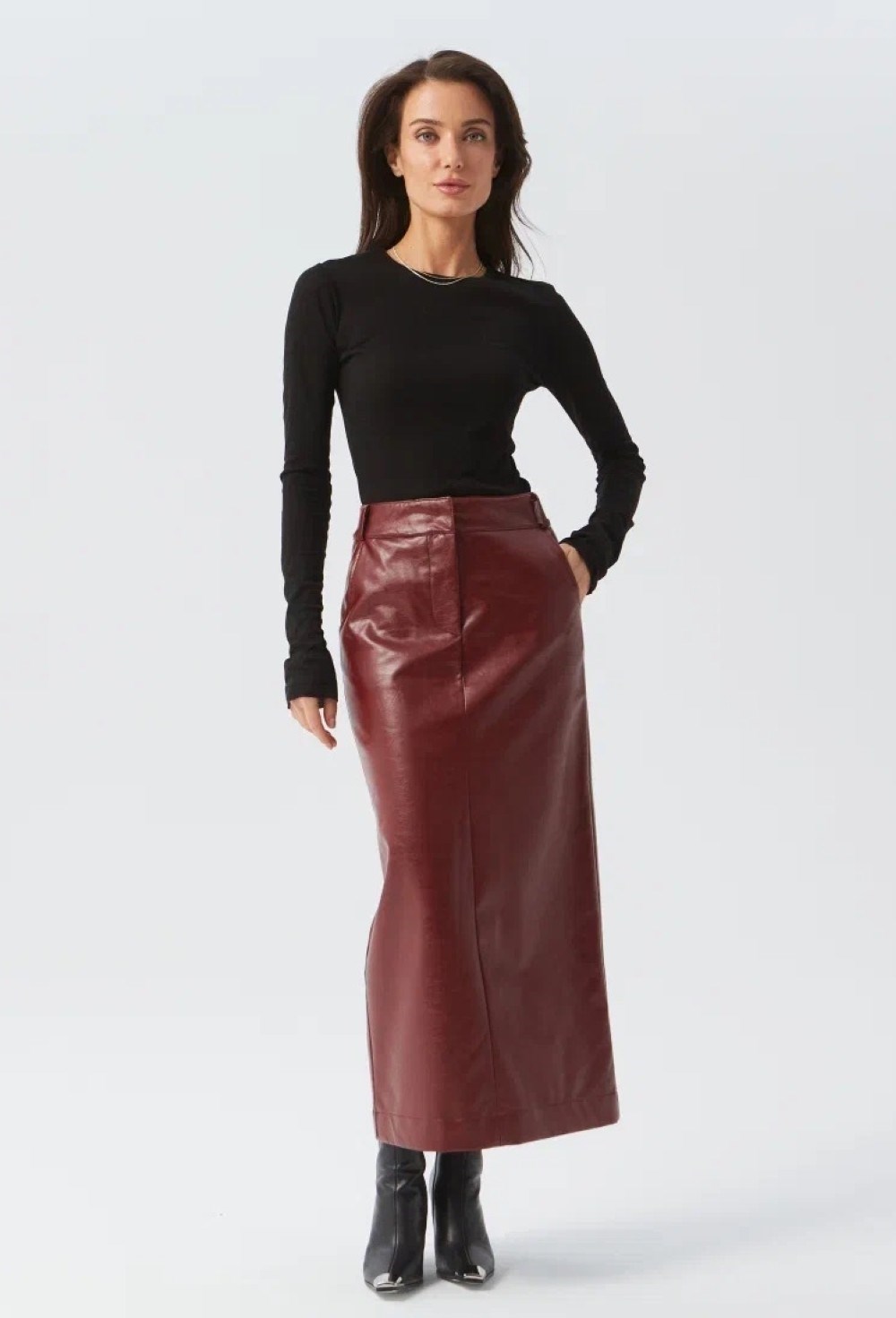 Юбка миди - фото 91713