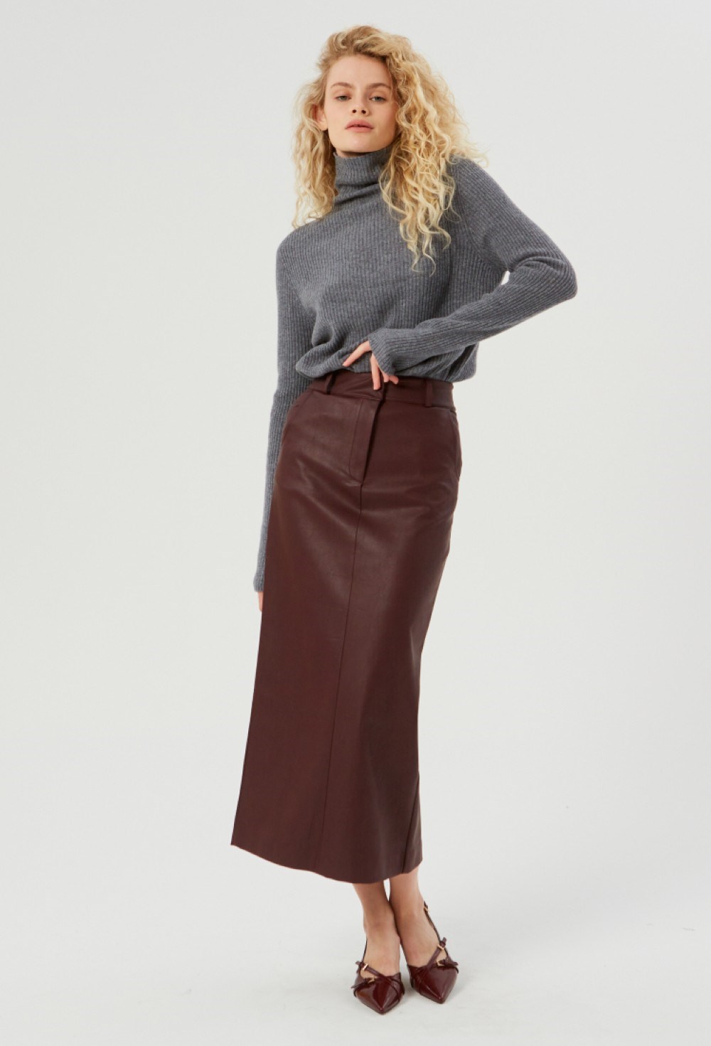 Юбка миди - фото 91718